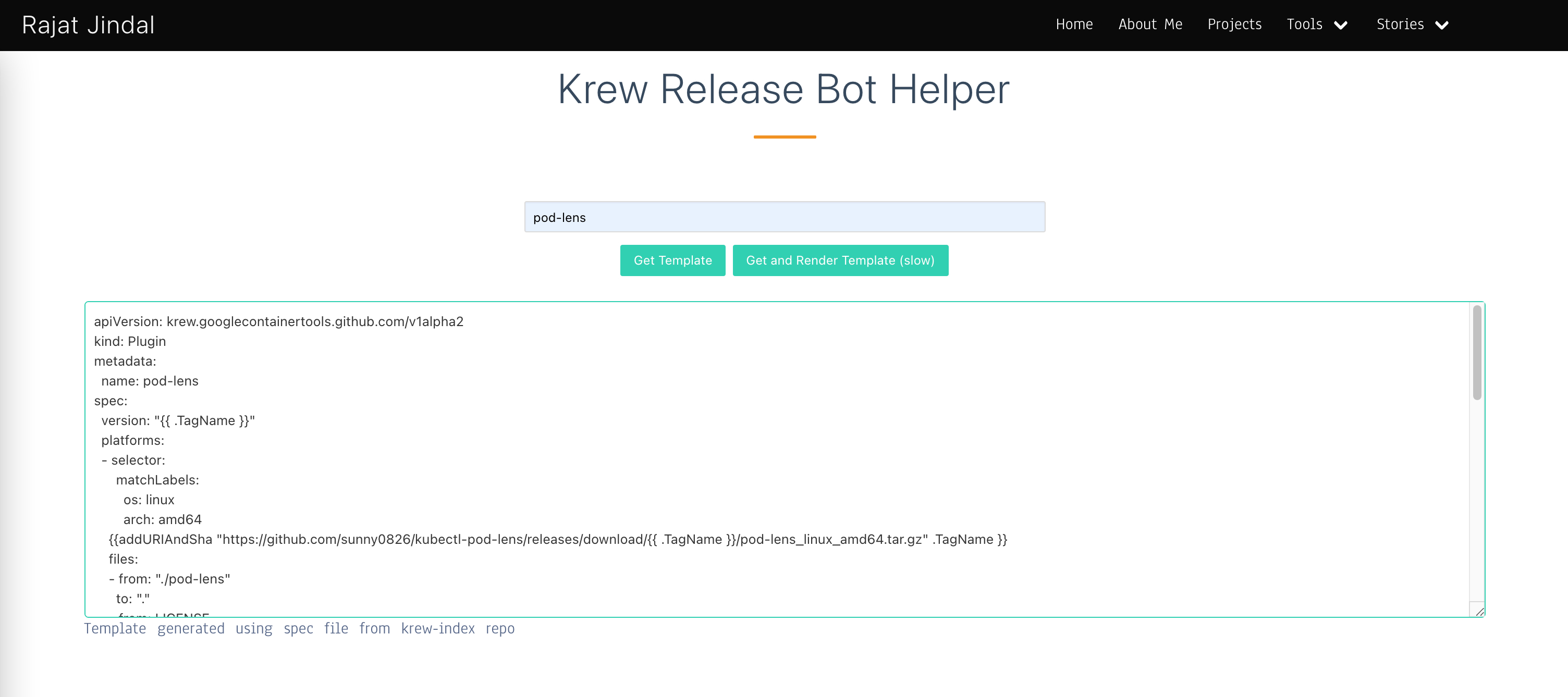 Krew Release Bot Helper